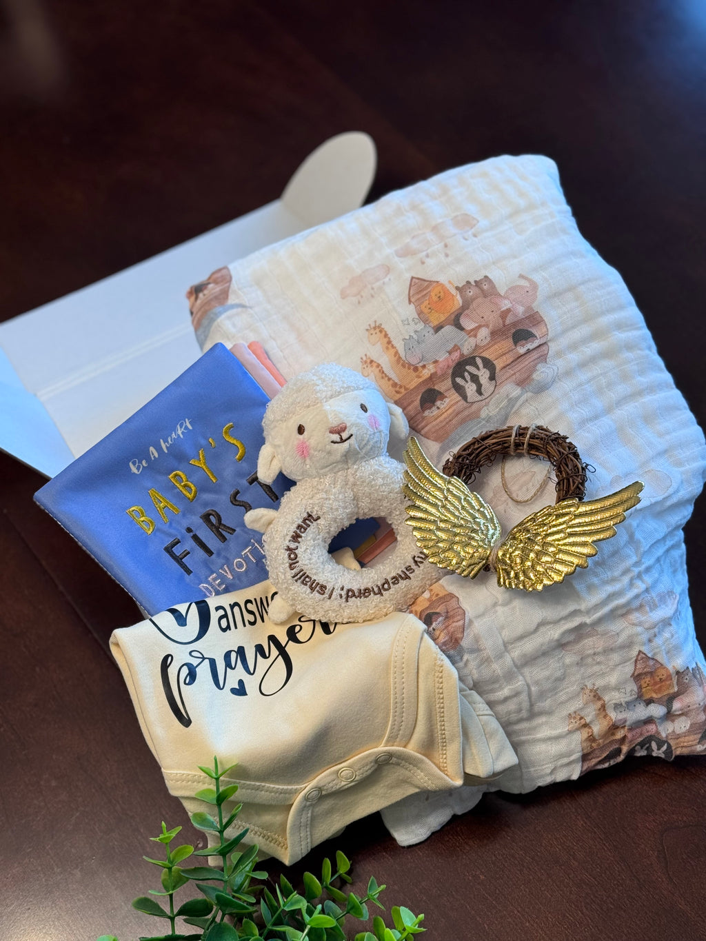 Christian Newborn Gift Set