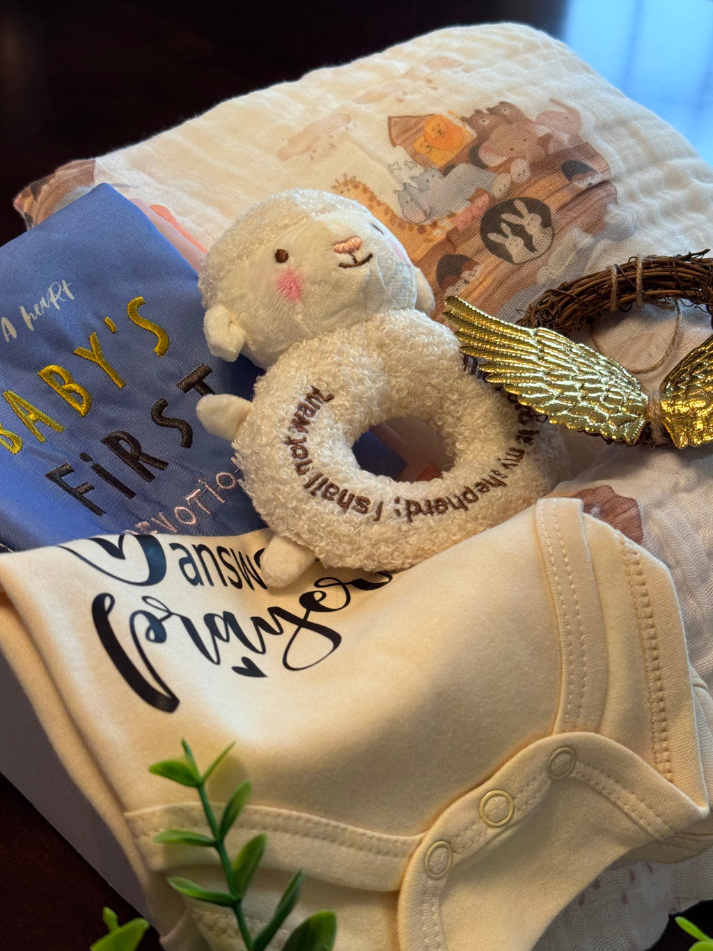 Christian Newborn Gift Set